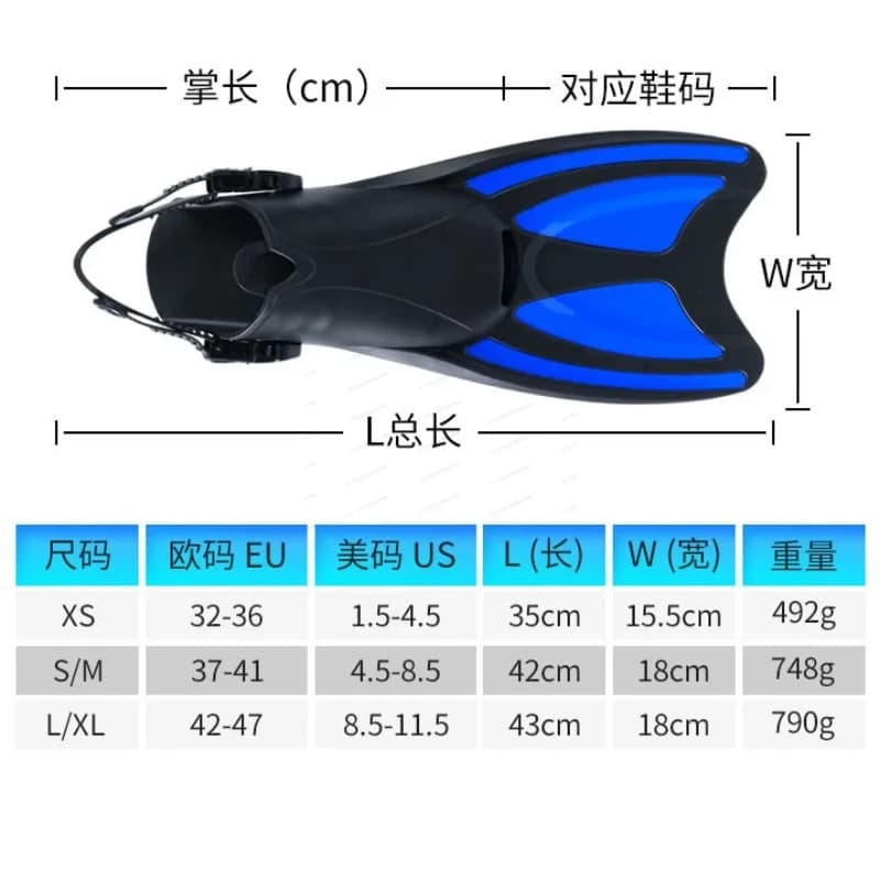 Set Snorkel 3 Pezzi: Maschera Subacquea, Pinne e Boccaglio a Secco per Adulti e Bambini - Attrezzatura da Nuoto per Spiaggia, Piscina e Sport Acquatici