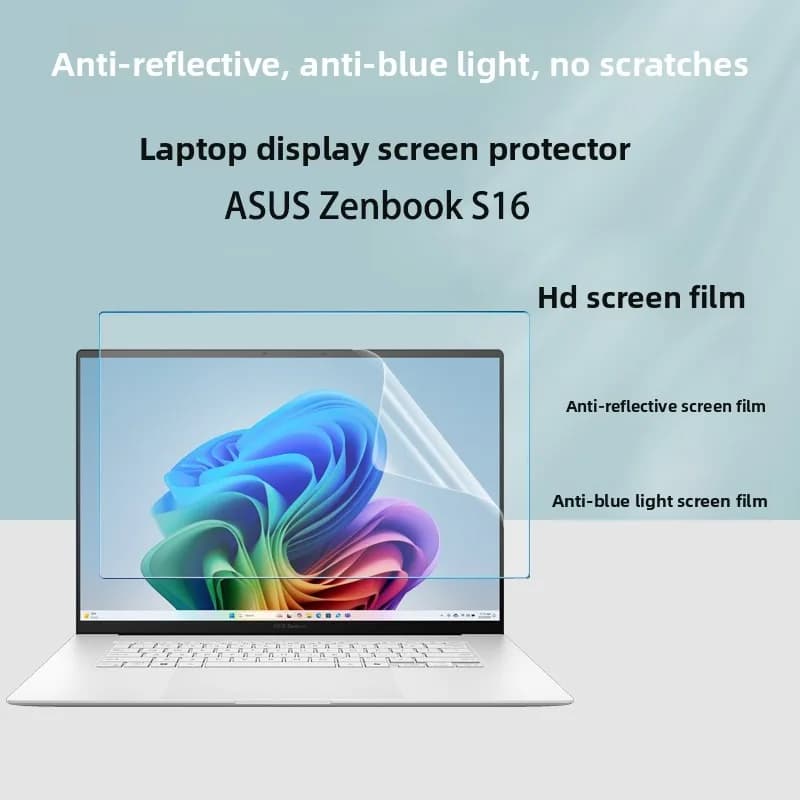 Per ASUS Zenbook S16 UX5606 UM5606 da 16 pollici Pellicola per schermo per laptop Pellicola protettiva per display ad alta definizione