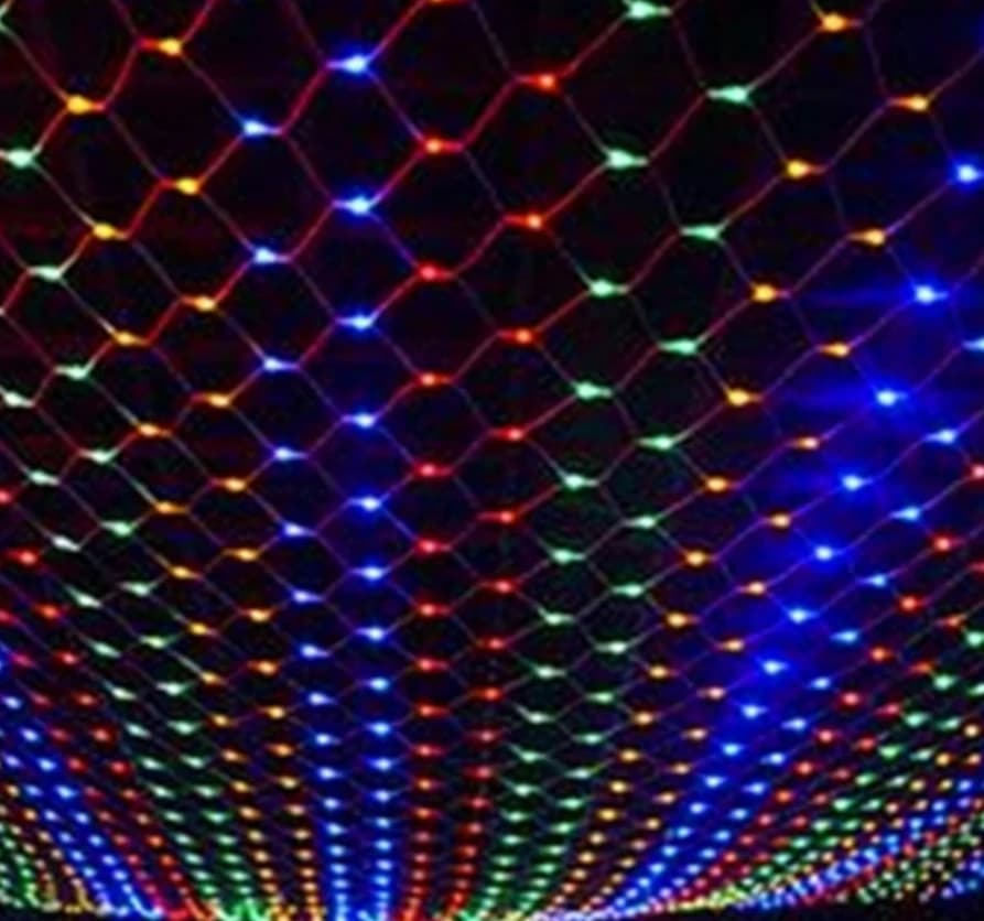 10x8M 6x4M 3x2M LED Christmas Garlands LED String Christmas Net Lights Fairy Xmas Party Garden Wedding Decor Curtain Light