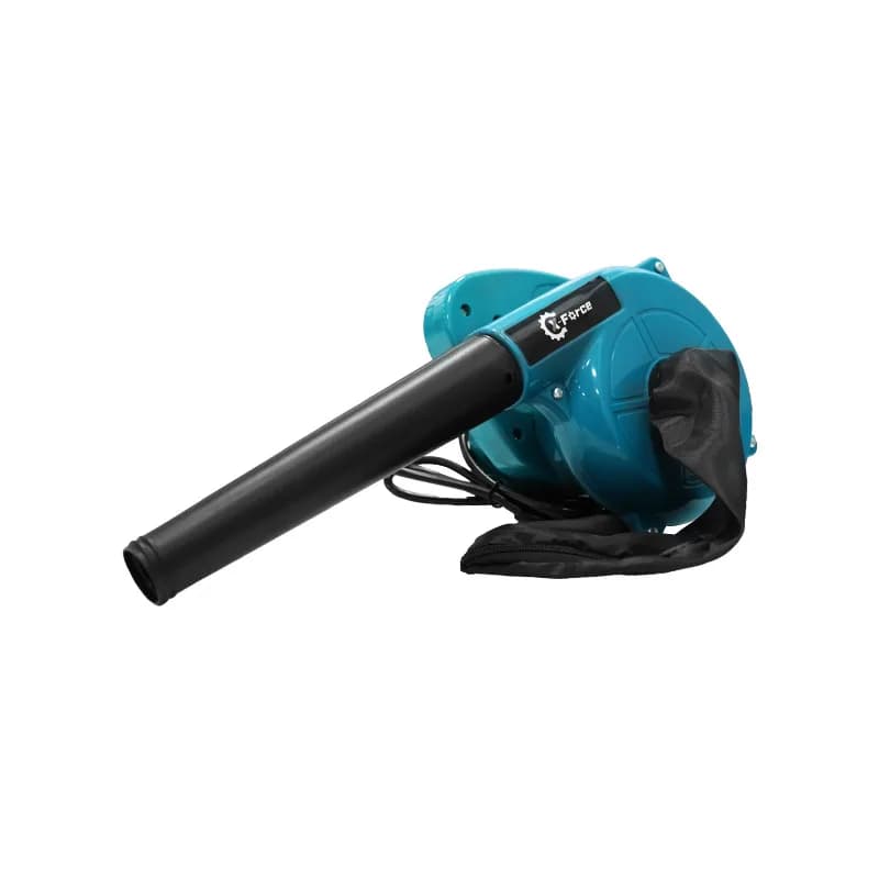 Asciugacapelli 450W, piccolo soffiatore con funzione di soffiaggio e aspirazione, doppio uso, rimozione polvere tramite connettore.