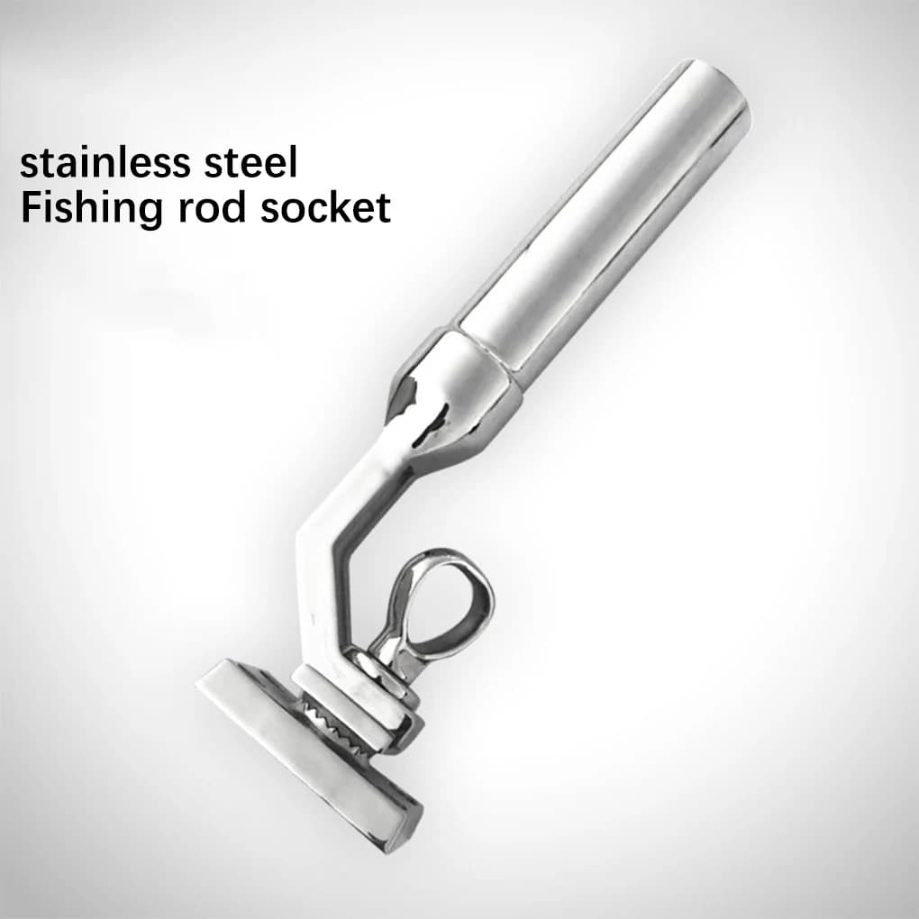 Supporto per canna da pesca in acciaio inossidabile Raccordi hardware per barche marine Staffa per attrezzatura Accessorio per asta resistente alla corrosione