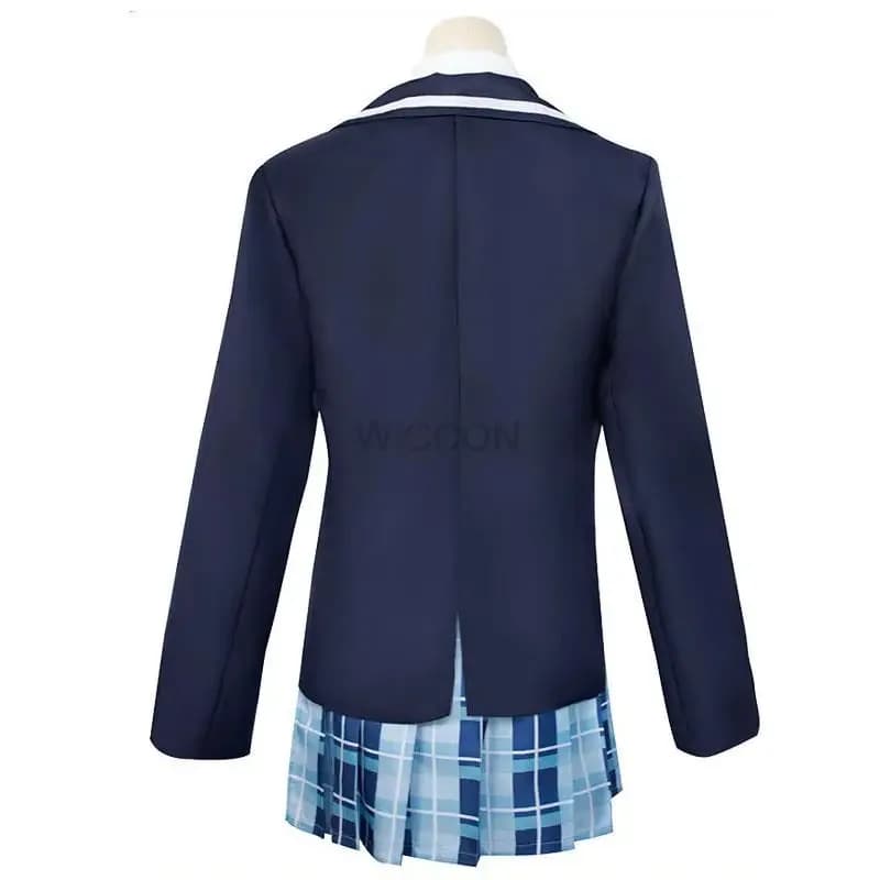 qq78Request7Kusanagi Nene Costume Cosplay e parrucca Progetto Sekai Palcoscenico colorato! Gonna per uniformi scolastiche Kamiyama