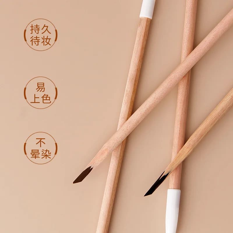 Microblading Matita per sopracciglia permanente in legno Tatuaggio Impermeabile Art Tint Trucco Eye Brow Pen Enhancers