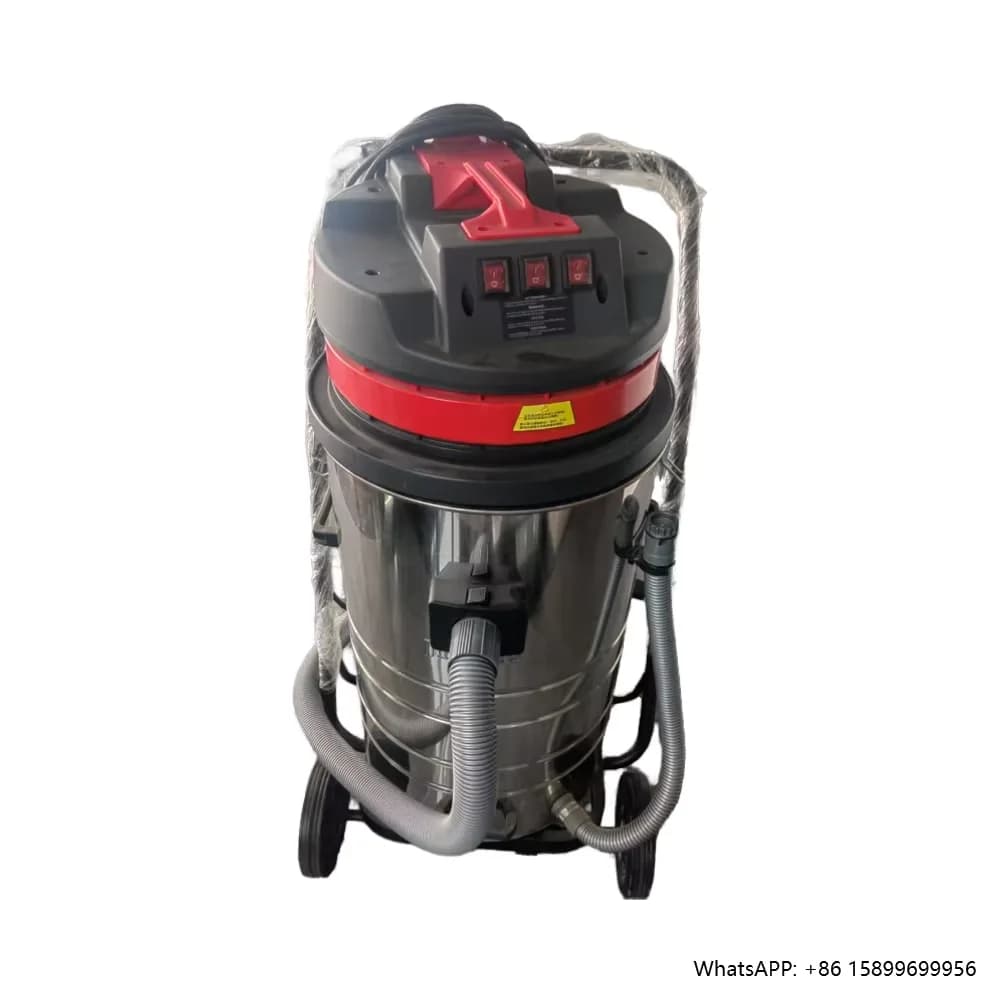 Aspirapolvere industriale umido e secco 220V 80L Potente attrezzatura elettrica per uso in auto con funzione di soffiaggio Uso edile