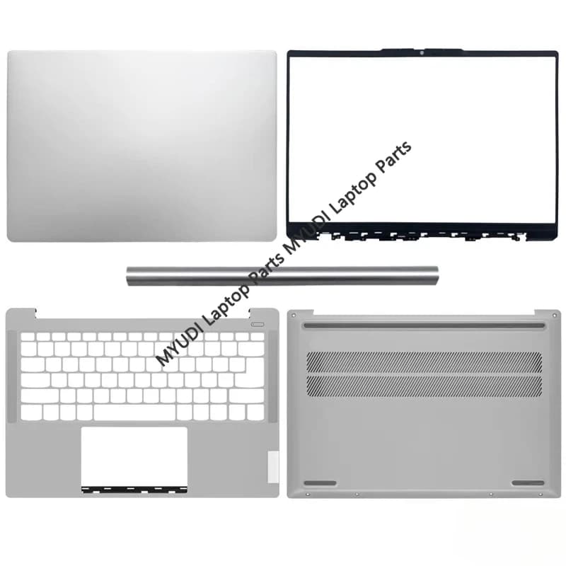 Nuovo per Lenovo Ideapad Slim 5 14ABR8 Case, Slim 5 14IRL8, Slim 5 14IAH8 - Cover posteriore LCD, Scocca superiore, Cornice A, Poggiapolsi, Scocca inferiore