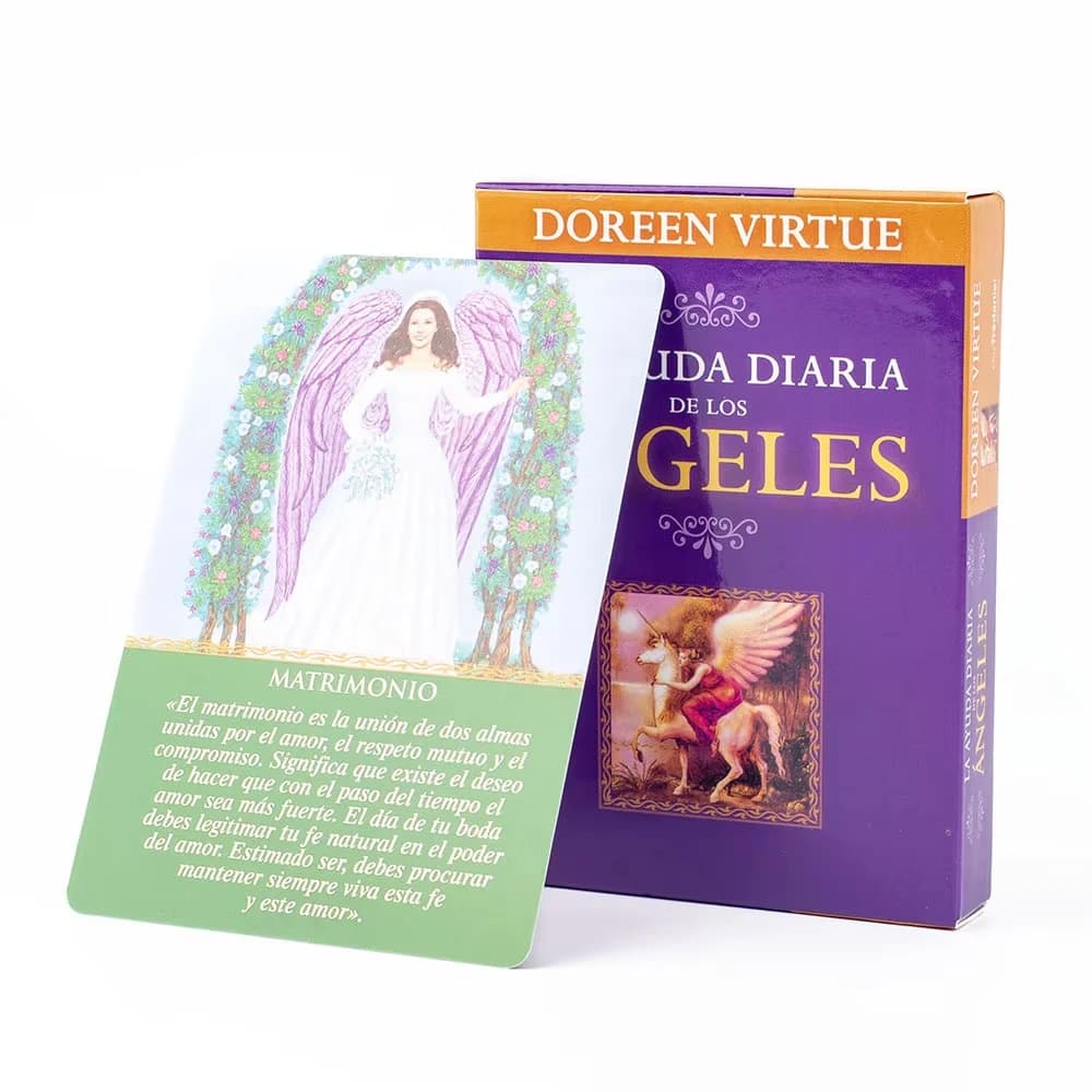 Daily Guidance Angels Oracle Tarot Cards Plastificadas
