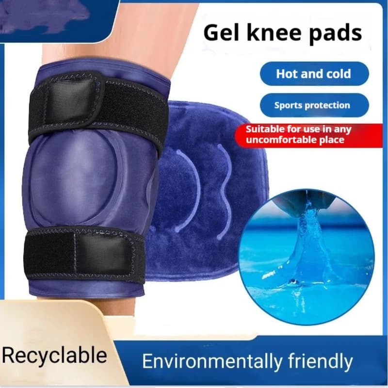 Ginocchio Gel Impacco di ghiaccio Ghiaccio caldo freddo Sollievo dal dolore al ginocchio Impacco riutilizzabile Terapia Gel antidolorifico Ginocchio per distorsioni Strumento di primo soccorso