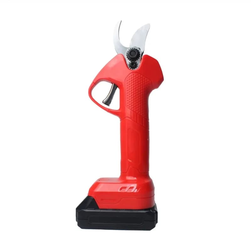 Forbici da potatura telescopiche a batteria, forbici da potatura per alberi con asta, 2 batterie, 1 caricabatterie, forbici da potatura elettriche