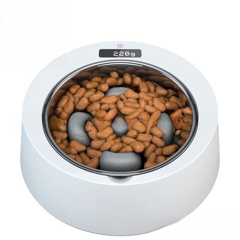 Dog Bowl, Anti-choking Slow Food Bowl, Smart Pet Weighing Feeder