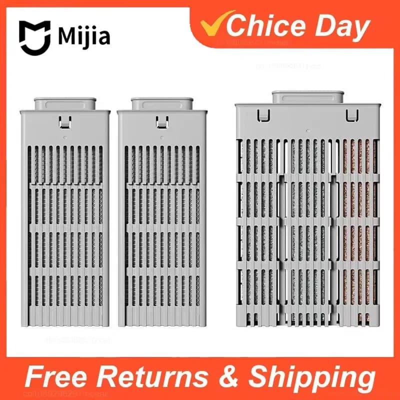 Set di Filtri per Acquario Mijia, Filtrazione Fisica e Biochimica, Riscaldatore da 50W con Temperatura Costante Intelligente