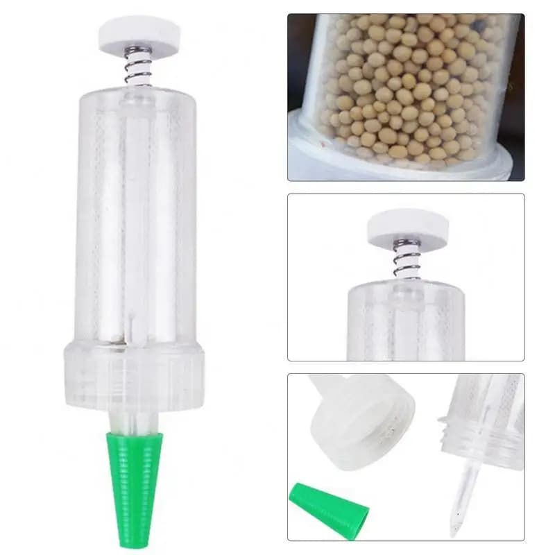 Seed Sowing Seed Dispenser Manual Garden Divers For Semi Tool For Portable Planter Sowing For Planter Fertilizer Bed For Flowers