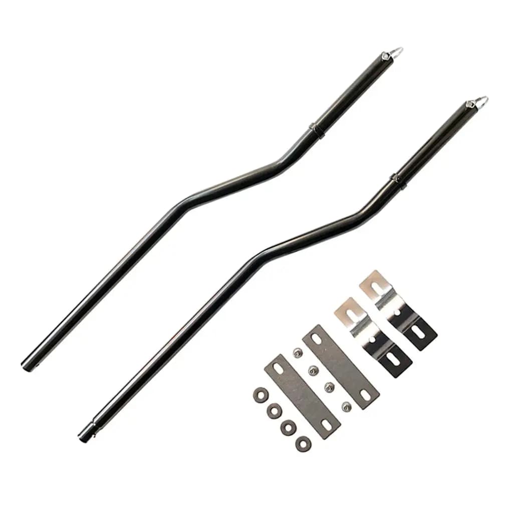 Kit galleggiante con supporto stabilizzatore gonfiabile per stabilizzatore stabilizzatore in lega per kayak per barche da pesca e pagaia