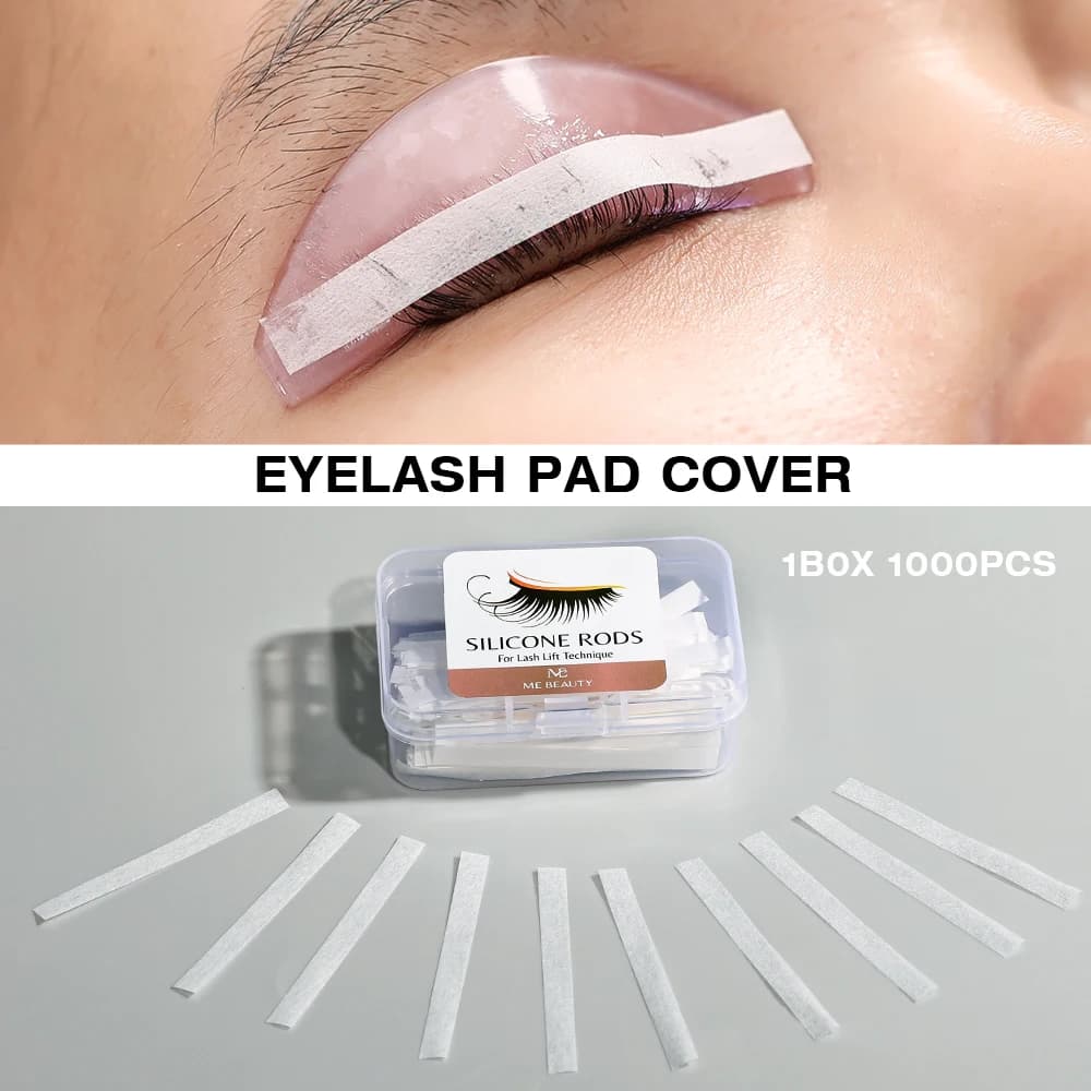 1000 pcs Lash Lift Pads, Eyelash Lift Rods Covers Pads Curlers, Disposable Eyelash Tapes Makeup Beauty Tools for Lash Lifting
