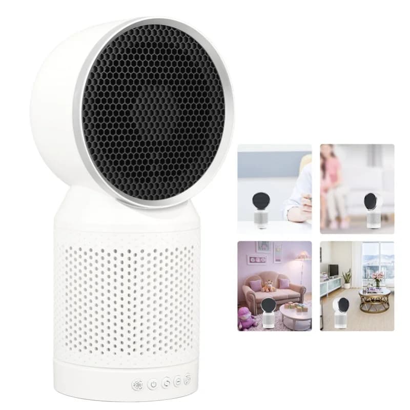 Desktop Air Purifier 8 Million Negative Ion Filter Second Hand Smoke Pollen Cleaner