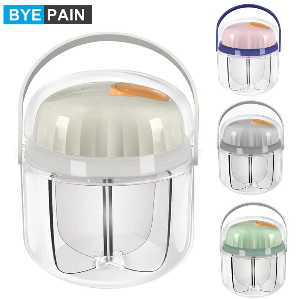 Pill Box, Weekly Pill Organizer 7-Day Travel Medicine Organizer Portable Medicine Container for Vitamins,Fish Oils, Supplements