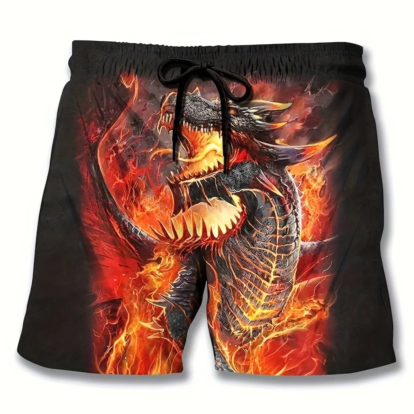 Anime Dragon 3D Stampa Pantaloncini da spiaggia Uomo Donna Moda Casual Tavola da surf oversize Pantaloni sportivi Costumi da bagno Tronchi Abbigliamento per bambini