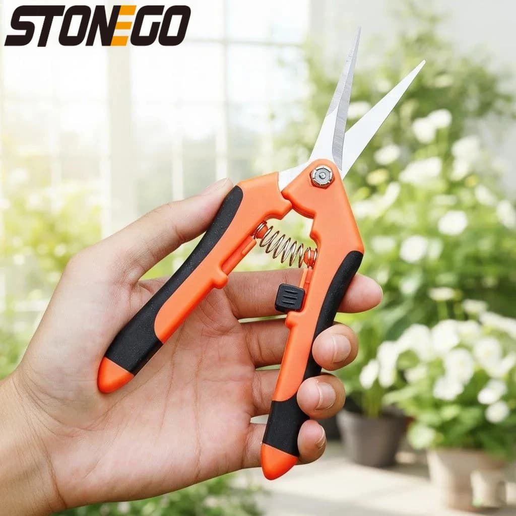 Garden Precision Potting Scissors, Flower Manuals, Bonsai, Fruit Harvesting and Diserbo
