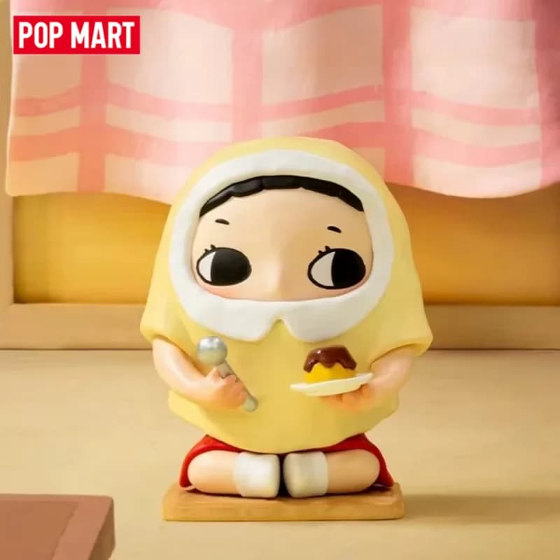 POPMART Nyota Chibi Maruko Chan Series Blind Box Anime Action Figure Guess Bag Ornament Figurines Desktop Dolls Model