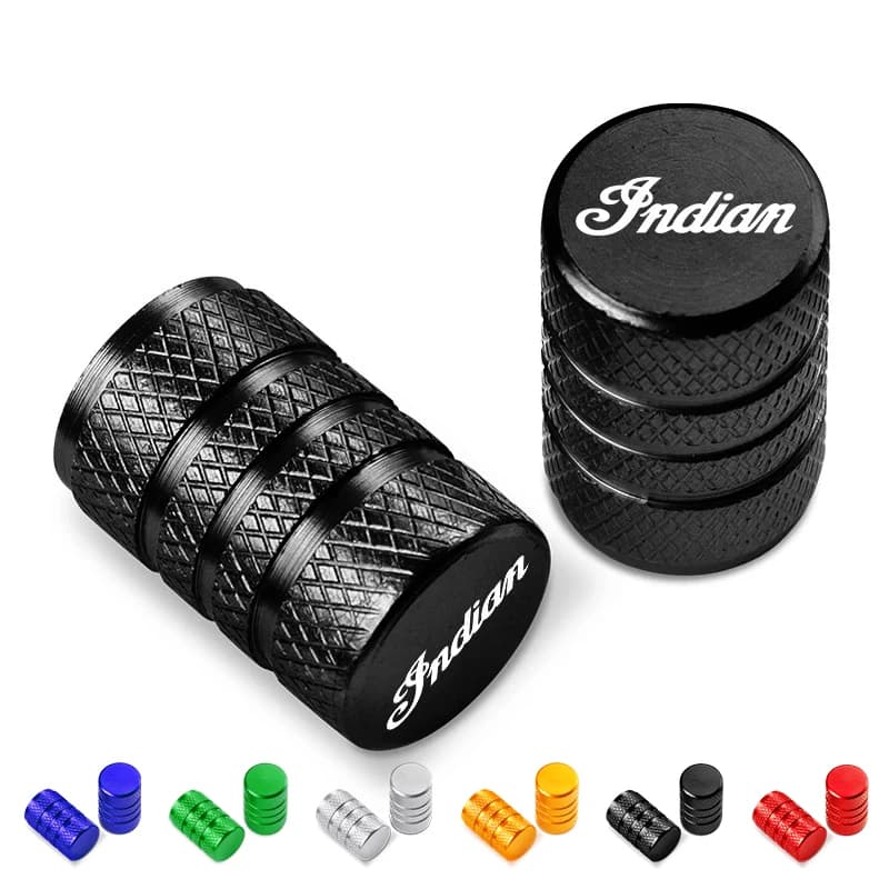 Tappi Valvola Pneumatici CNC per Indian FTR 1200 S FTR1200 Carbon / Rally Chief VINTAGE Scout Accessori Moto