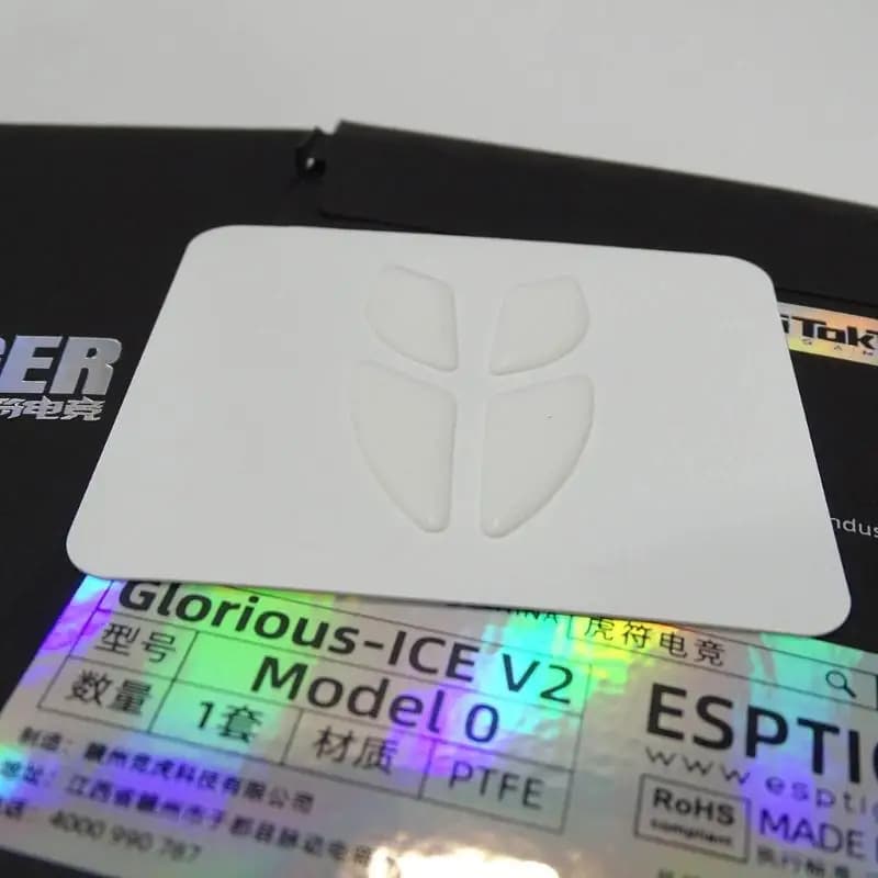 Mouse Skates Glide Feet Pads Ice V2 Versione Esptiger Gaming Mouse Piedi Adesivo per Glorioso Modello O Mouse Bianco