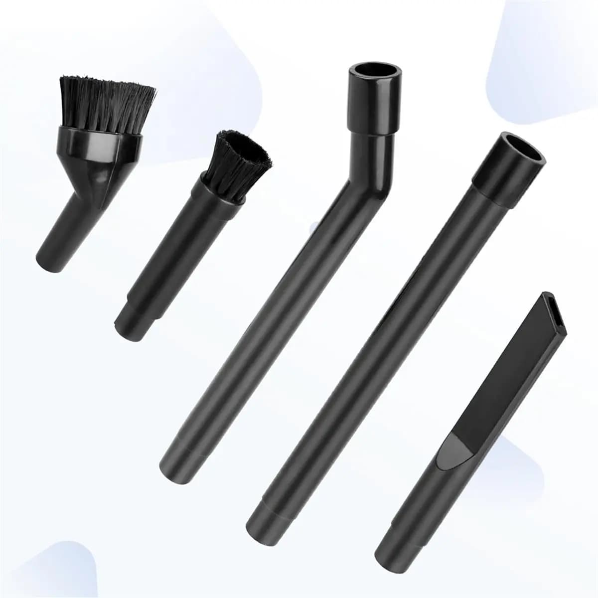 (ABJZ) Kit di spazzole per la pulizia delle fessure della tastiera, kit di accessori universali per aspirapolvere, per Shop Vac