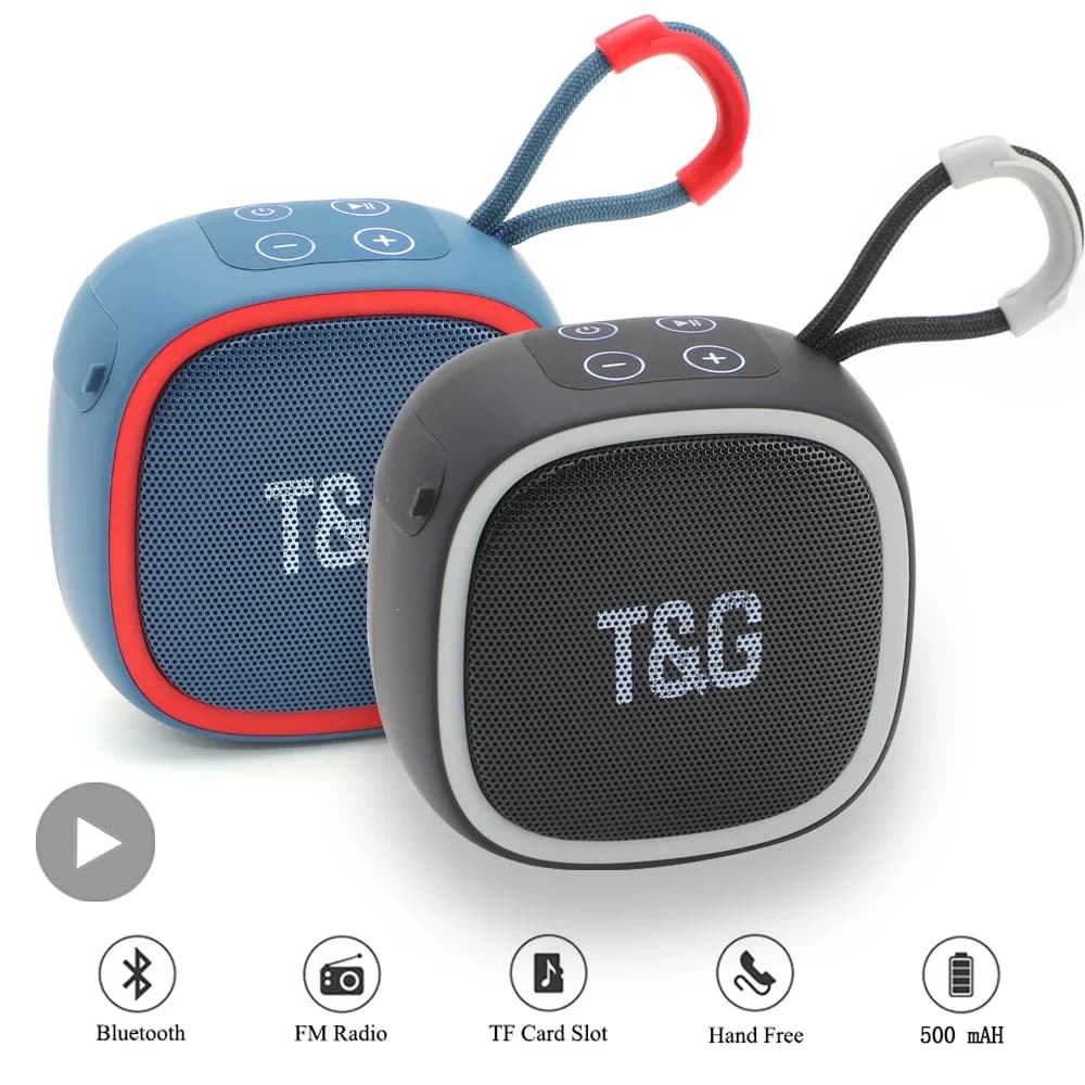 Altoparlante Bluetooth portatile Radio FM Mini Subwoofer impermeabile senza fili Cassa di risonanza Musica Caixa De Som Piccolo woofer Colonna Bass Mp3
