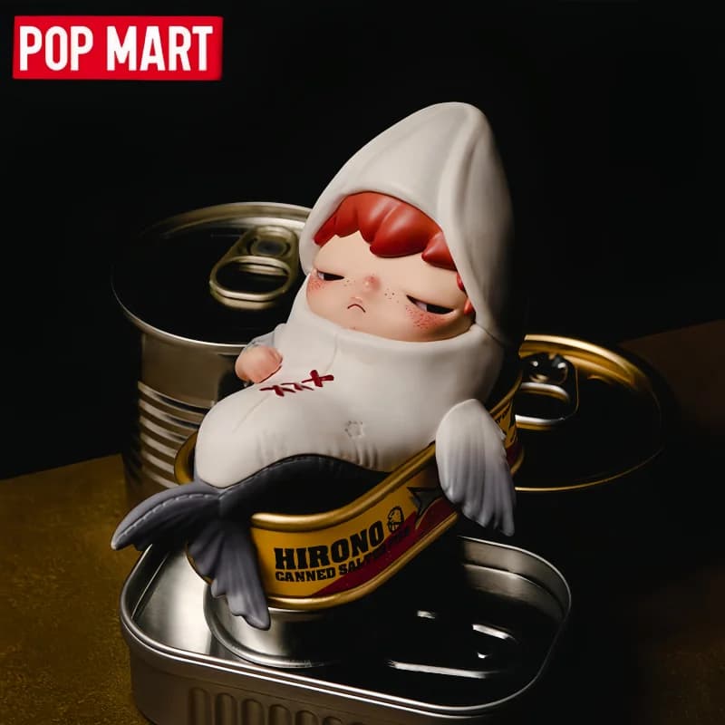 POP MART Original Hirono Tamed Wildgrass Series Blind Box PVC Anime Action Figure Collection Models Desktop Ornament Dolls Gifts