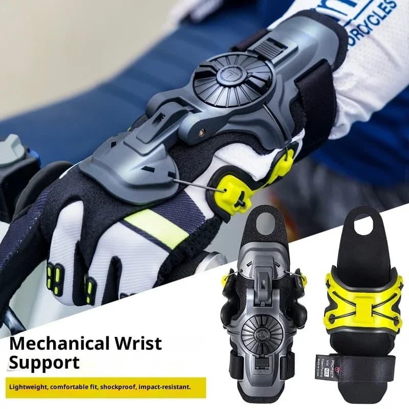 protezione per il polso X8 fuoristrada Supporto per il polso per moto equipaggiamento protettivo Exoskeleton Armor Anti distorsione sci dirt bike