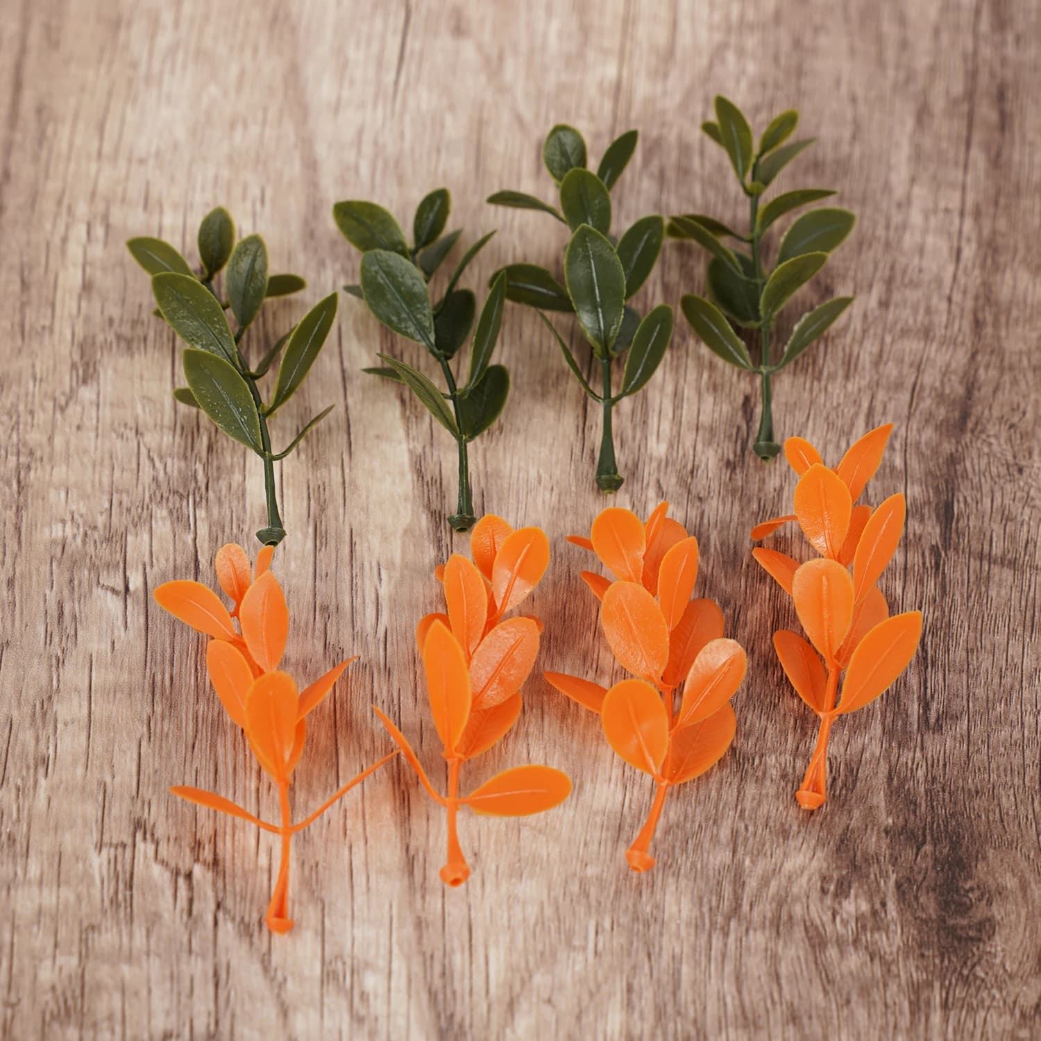 30/50 pieces artificial plants leaf wedding party decorations for home crown diy cake candy box autumn decoration christmas decoration
