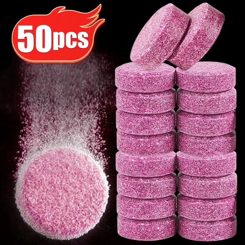 Liquido lavavetri per auto compresse pulite concentrate agente detergente solido tergicristallo rimozione pellicola olio compressa per la pulizia della toilette domestica