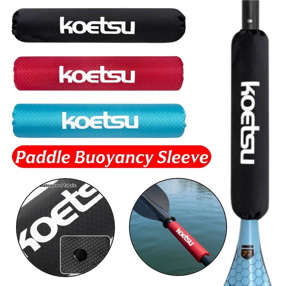 Manicotto di galleggiamento per pagaia 420D, accessorio per tavole SUP e kayak, previene il affondamento per pagaie di kayak, canoa e paddleboard