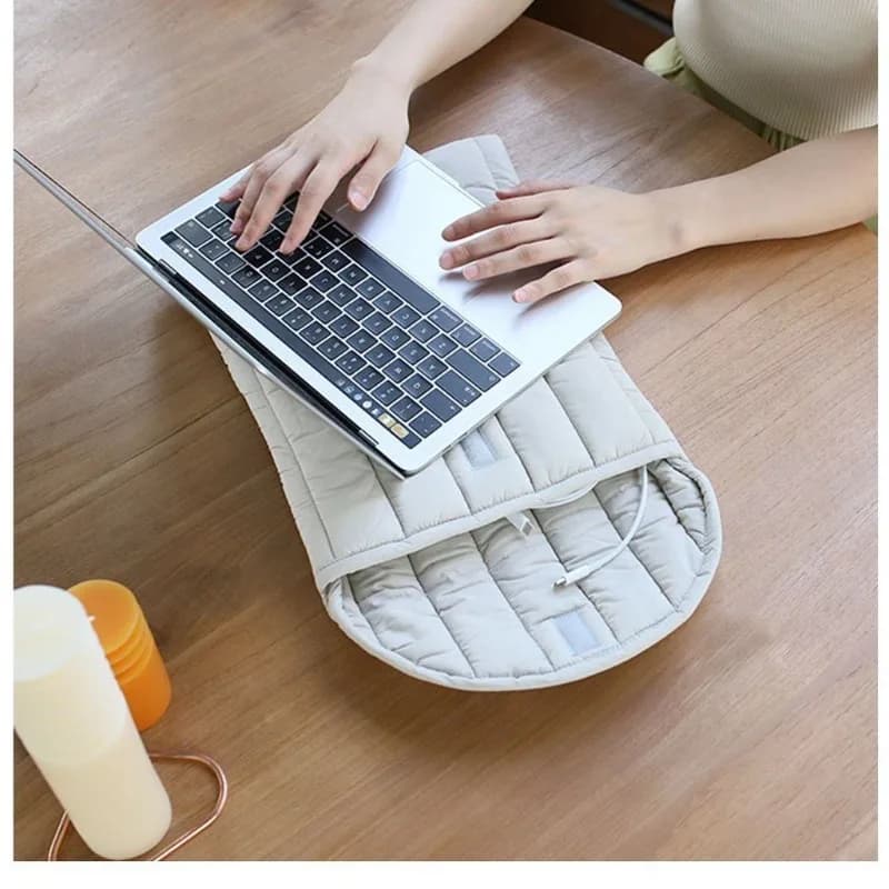 1 custodia protettiva imbottita per laptop, adatta per notebook, ufficio, casa, multi-misura, unisex