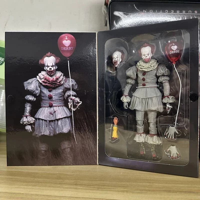 NECA Pennywise It Action Figure 2017 New Bloody Limited Edition 3D Movable Collectible Model For Adult Horror Collectors