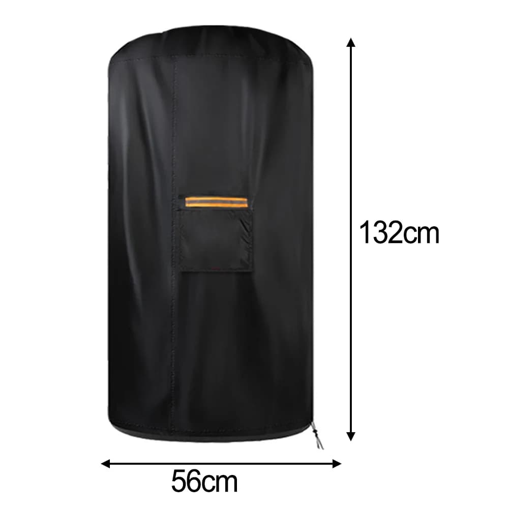 Waterproof Cover for Freestanding Punching Bag Featuring PU Coated 210D Oxford Fabric and Secure Buckle System