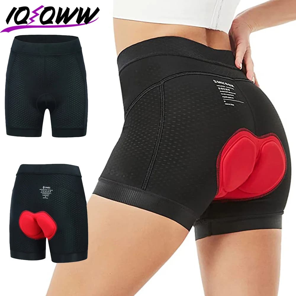 4D Cycling Shorts for Men, Anti-slip, with Larga Waist, for Bikes and Motorcycles