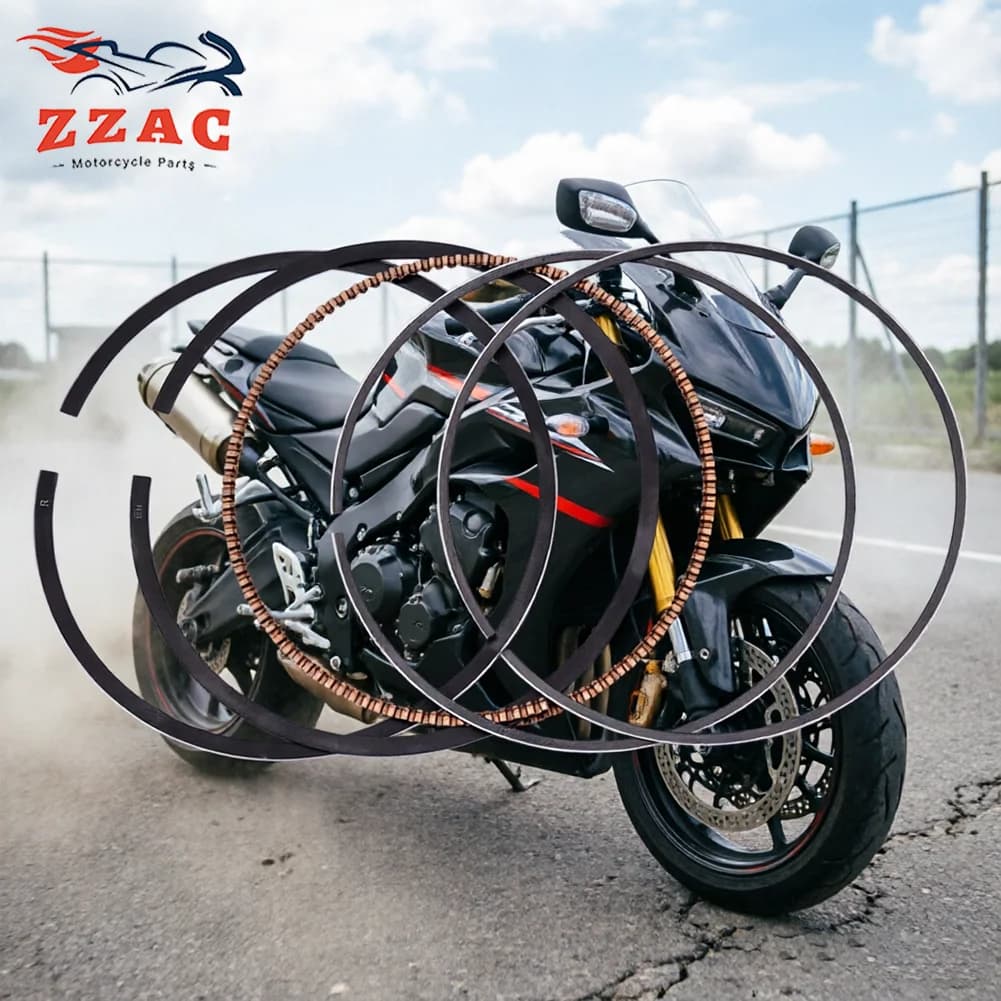 Piston Rings 75mm for Honda CB1000R CBR1000RR Fireblade CBF1000 2002-2024 13031-MEL-010 13031-MCJ-750 STD +25 +50 +100
