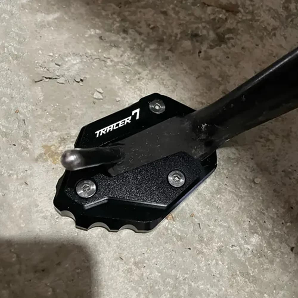 For YAMAHA TRACER 7 7GT TRACER 700 2021 2022 2023 2024 Motorcycle Accessories Kickstand Enlarger Side Stand Extension Plate Pad