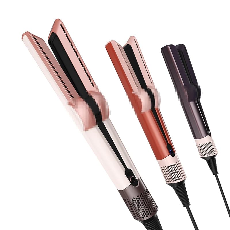 Asciugacapelli e Piastra Lisciante HT01 con Ioni Negativi, Pettine Lisciante per Uso su Capelli Asciutti e Bagnati, Non Danneggia i Capelli