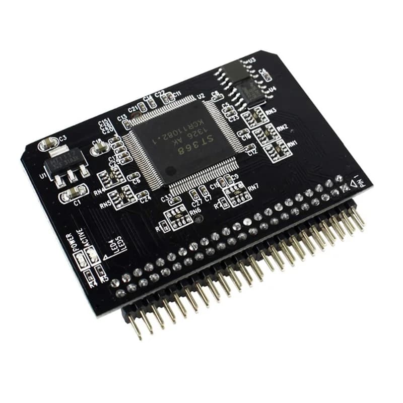NEW SD/Micro sd Memory Card to 2.5 44pin IDE Adapter Reader SD to ide For Laptop free shipping