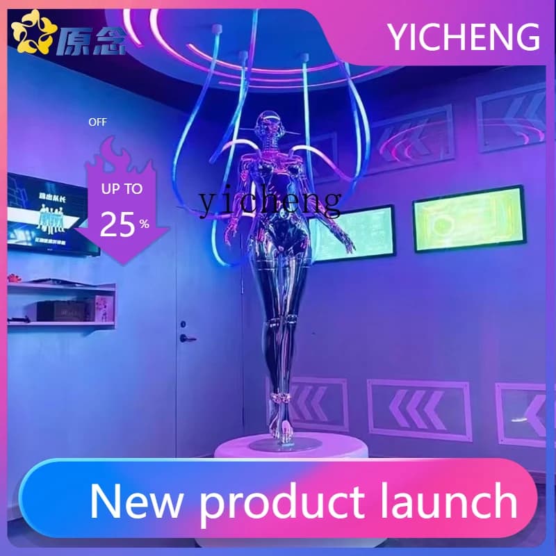 w28 Empty Mountain Foundation Large Ornament Wall Hanging Feitian Machinery Ji Cartoon Sculpture Portrait Electroplating FRP