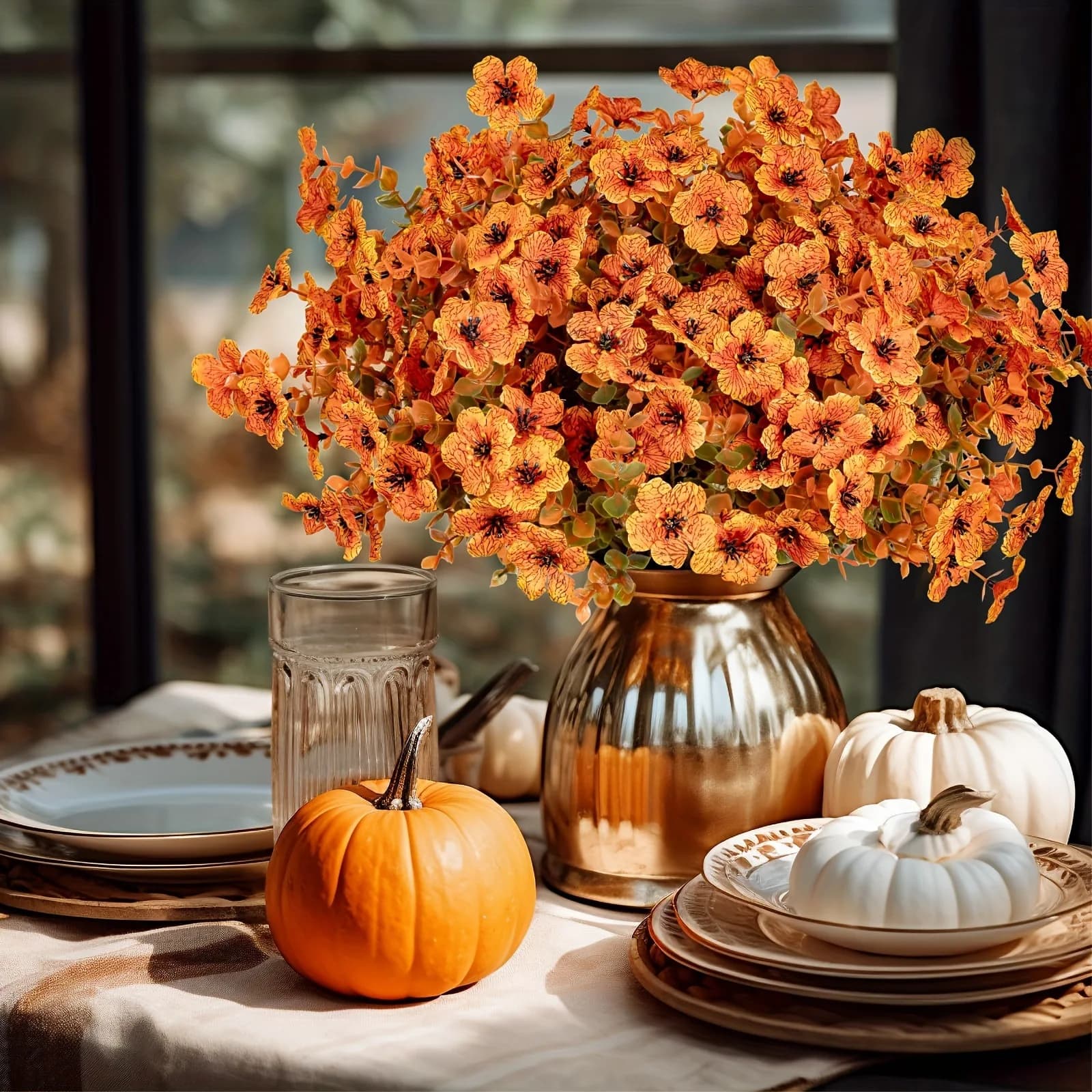 1 Pack, Artificial Plastic Eucalyptus Plant, Simulated Artificial Flower, Interior and Exterior Decoration, Home Accessories