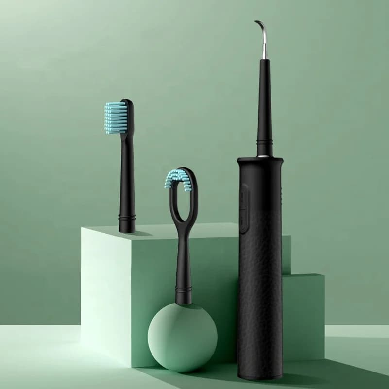 Electric Sonic tooth stains whitening calculation scaler plate removal tartar tooth brush cleaner for teeth
