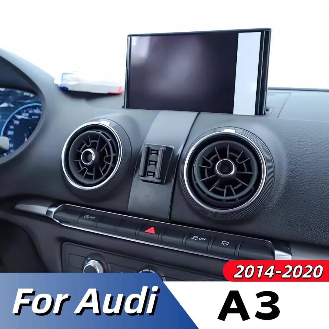 Suitable for Audi 2014-2020 Audi A3 Car Mobile Phone Holder, Air Vent Gps Navigation Mobile Phone Holder, Mobile Phone Placement Stand