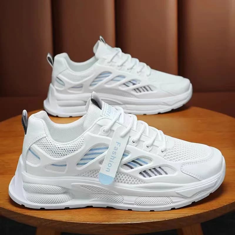 Men Summer Soft Sole Casual Sports Sneakers Anti Slip Breathable Lightweight Outdoor Running Student Shoes