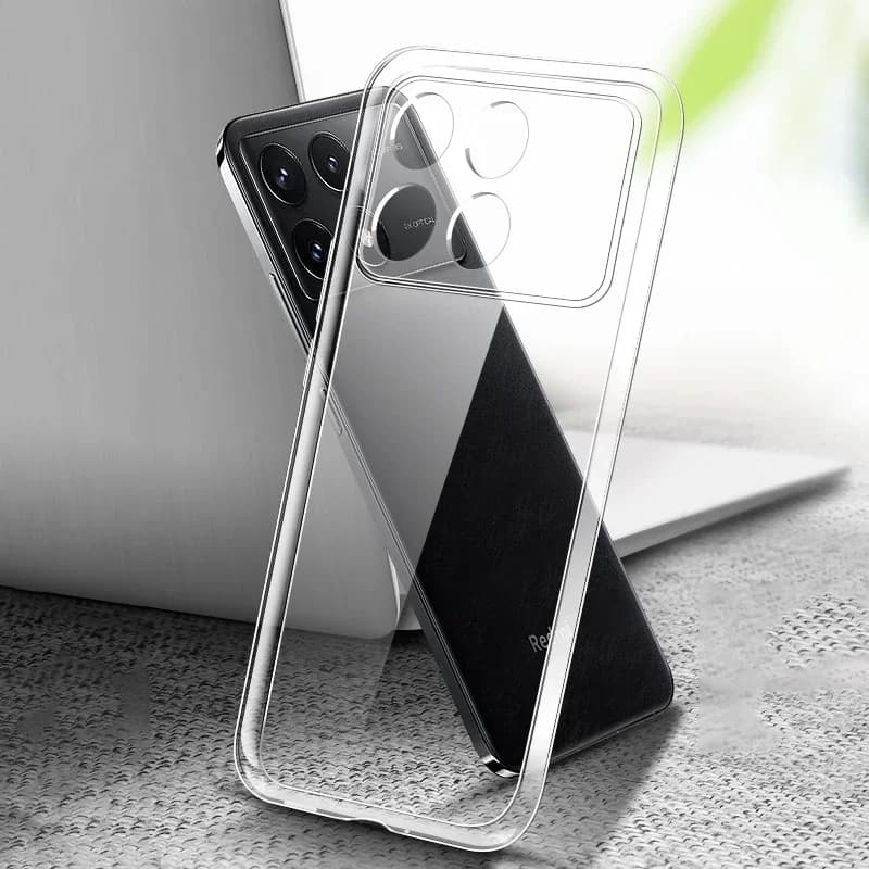 Custodia per telefono in TPU trasparente ultra sottile e morbida per Xiaomi Redmi Note 13 4G K70 K70E Poco X6 Pro 5G Cover antiurto in silicone trasparente