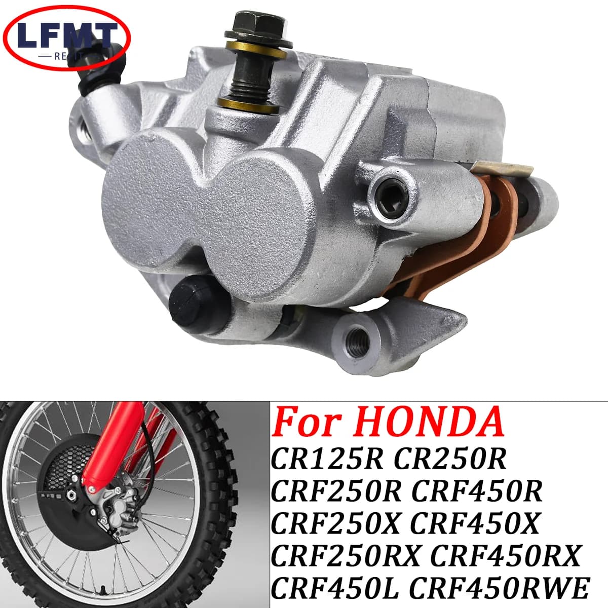 Moto Anteriore Pinza Freno Idraulica Pompa Cilindro Maestro Per HONDA CR CRF CRFX 125 250 450 450X 450RX Pit Dirt Bike 2023