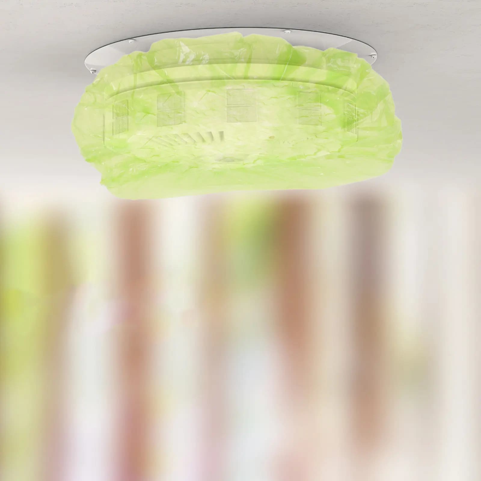 72 coperture protettive in plastica elastica antipolvere per rilevatori di fumo e allarmi antincendio per cucina, cottura e pasticceria