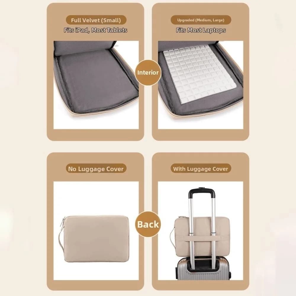 Custodia per notebook Custodia impermeabile per computer Custodia per tablet con cerniera da 11-16 pollici Custodia per laptop portatile Scuola