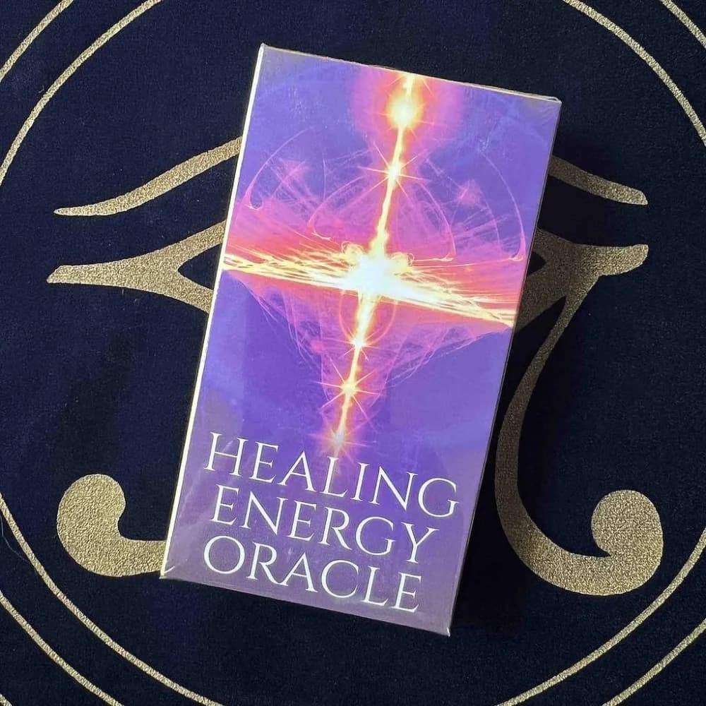 Gioco da tavolo inglese con carta Oracle Energy Healing