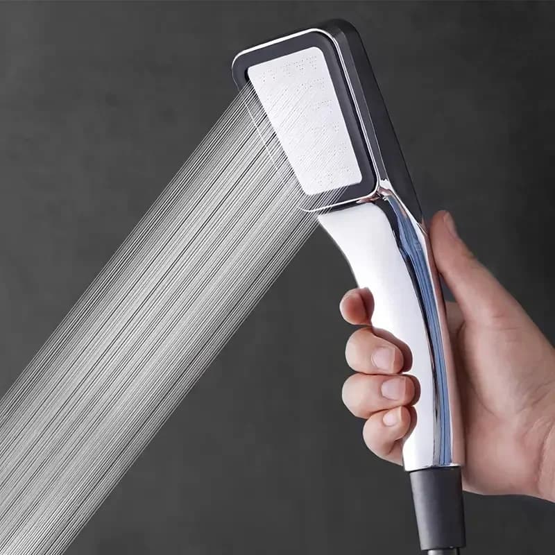 1PC soffione doccia sovralimentato testa singola palmare per uso domestico super forte bagno doccia scaldabagno soffione doccia ad asciugatura solare